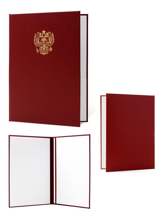 Папка твердая "Герб РФ" ПП-36 - фото 107806