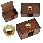 Визитница ФСО с откидной крышкой