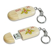 Флеш-накопитель из дерева "ВМФ РФ"
