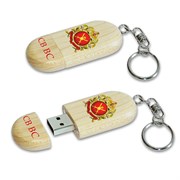 Флеш-накопитель из дерева "Сухопутные войска РФ"